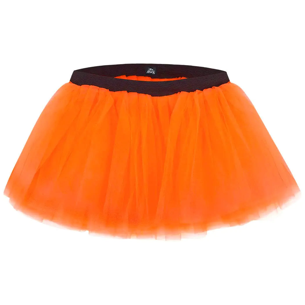 Neon Orange Runners Tutu | Women's Running Skirts | One Size Orange One Size