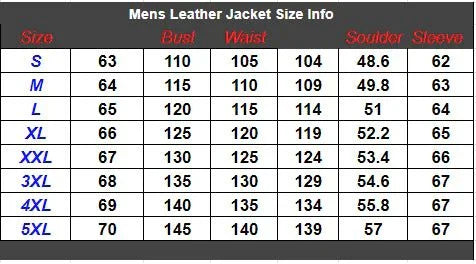 Classic Men's Leather Jacket