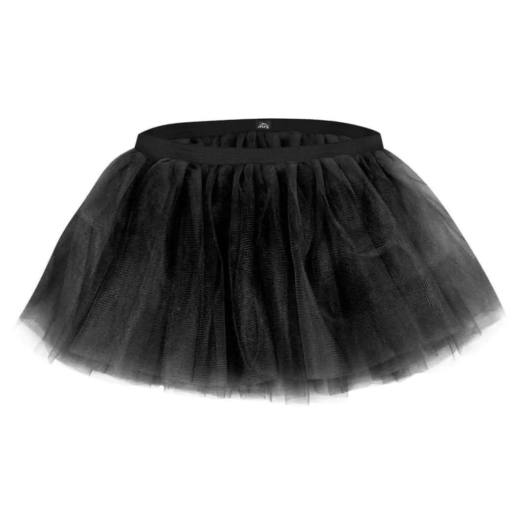 Neon Orange Runners Tutu | Women's Running Skirts | One Size Black One Size