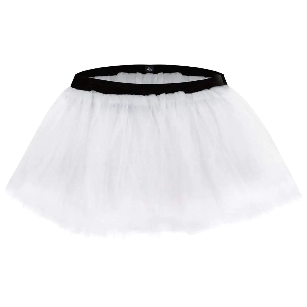 Neon Orange Runners Tutu | Women's Running Skirts | One Size White One Size