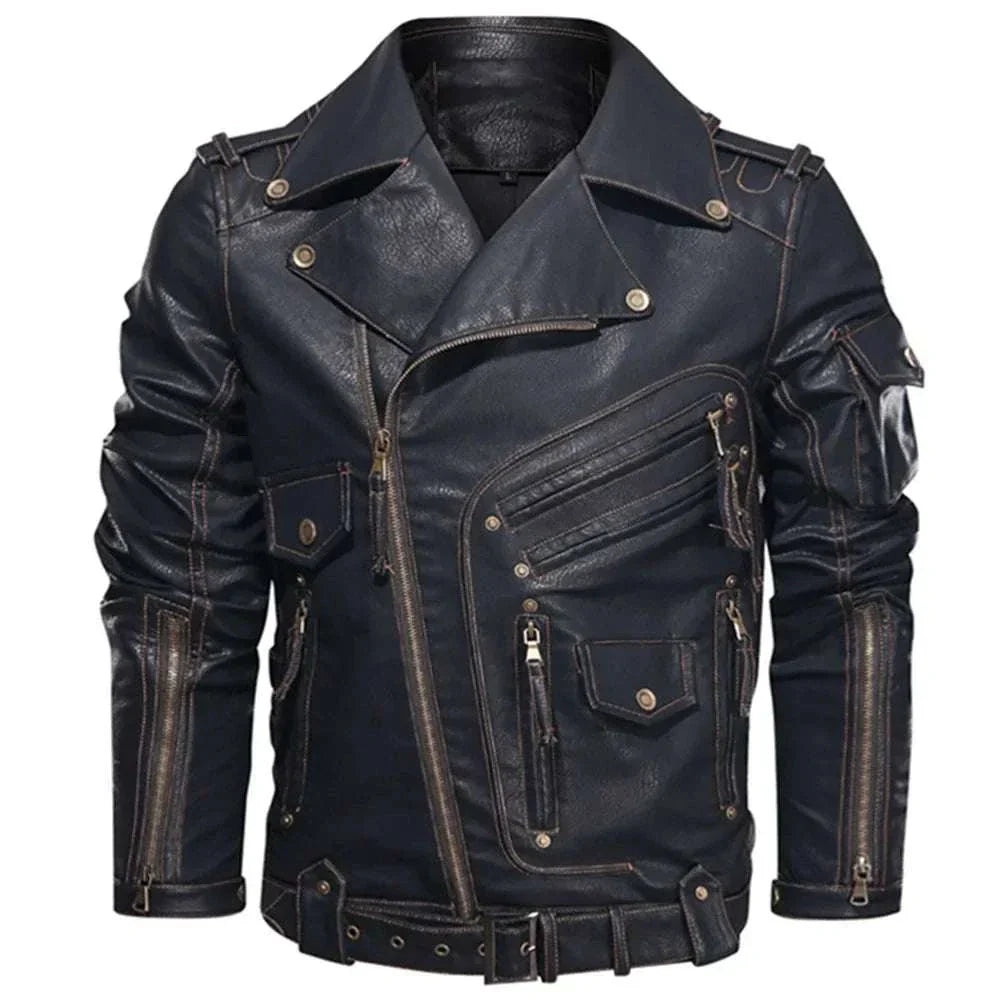 Classic Men's Leather Jacket