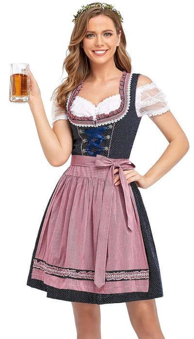Bavarian Dirndl Dress 3-Piece Set XXL