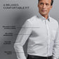 Van Heusen Oxford Solid Dress Shirt in Cayenne - 15.5"-16" Neck, 33"-34" Sleeve