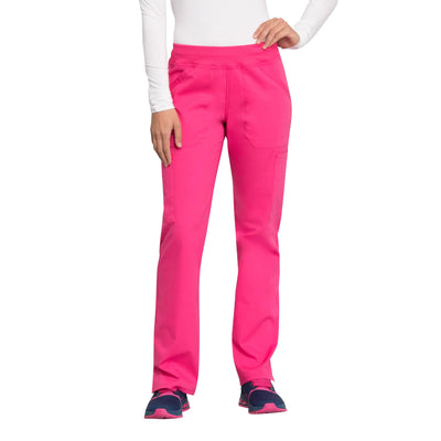 Cherokee Women's Stretch Cargo Scrubs Pant WW170 XXS Electric Pink
