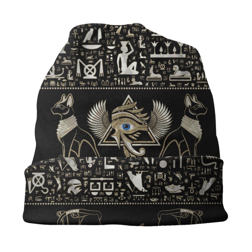 Egyptian Ankh Cat Beanie