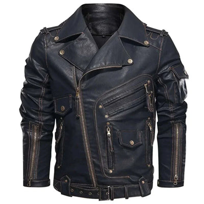Classic Men's Leather Jacket