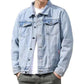 Modern Blue Casual Men's Jacket Sky Blue (3XL) 3XL